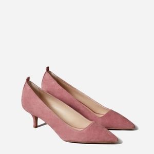 Everlane editor heel - pink